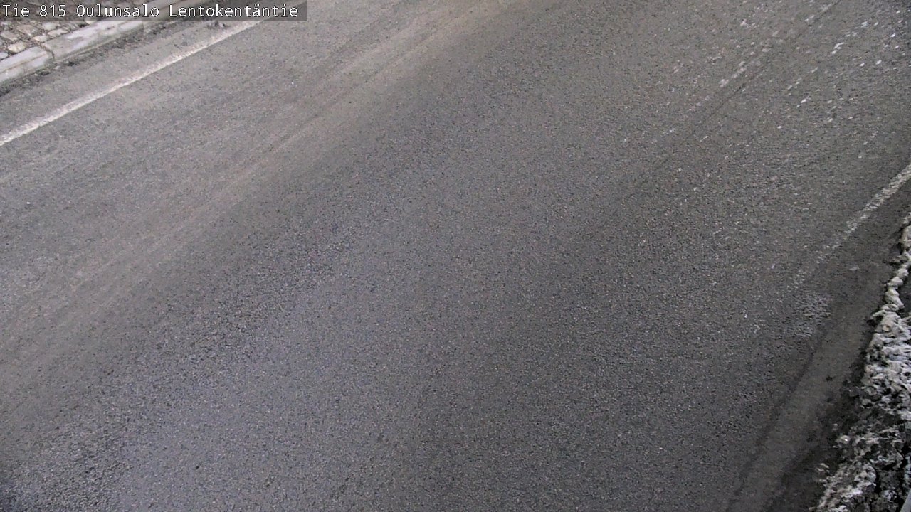 Kelikamerat Kuva Tie 816 Oulunsalo, Lentokentäntie, Oulu, Pohjois-Pohjanmaa