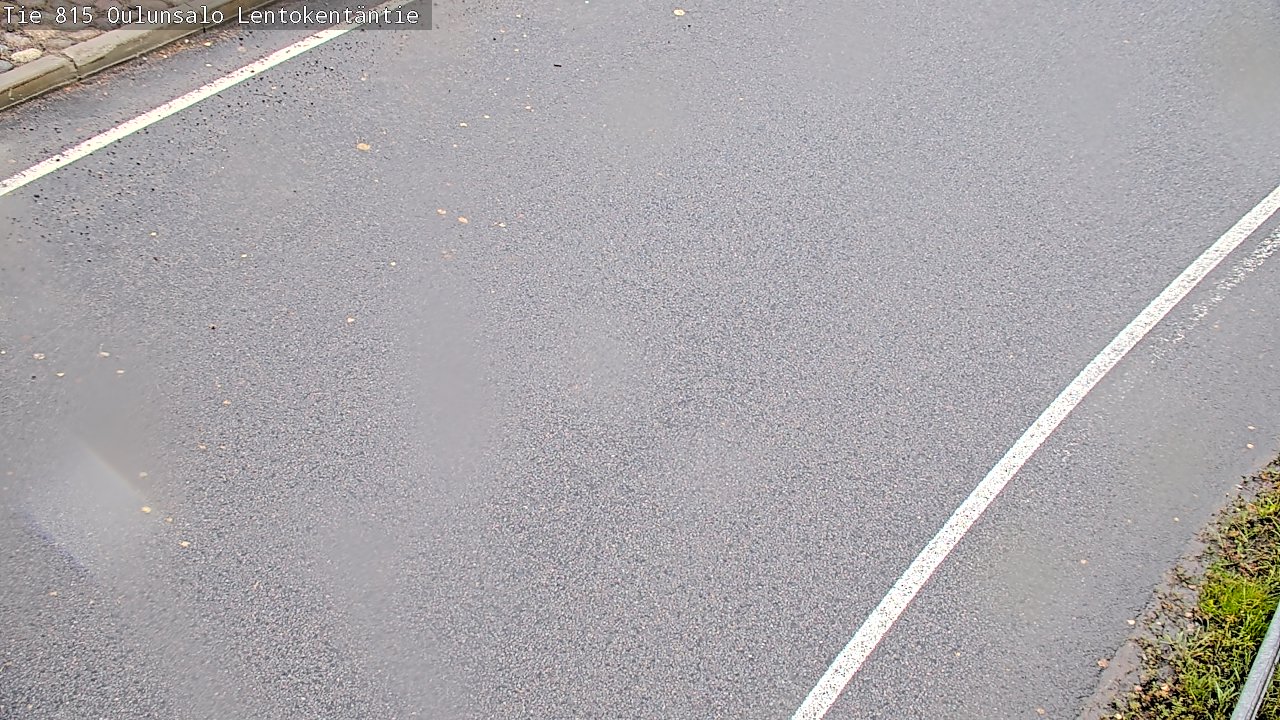 Weather Camera Image Road 816 Oulunsalo, Lentokentäntie, Oulu, Pohjois-Pohjanmaa