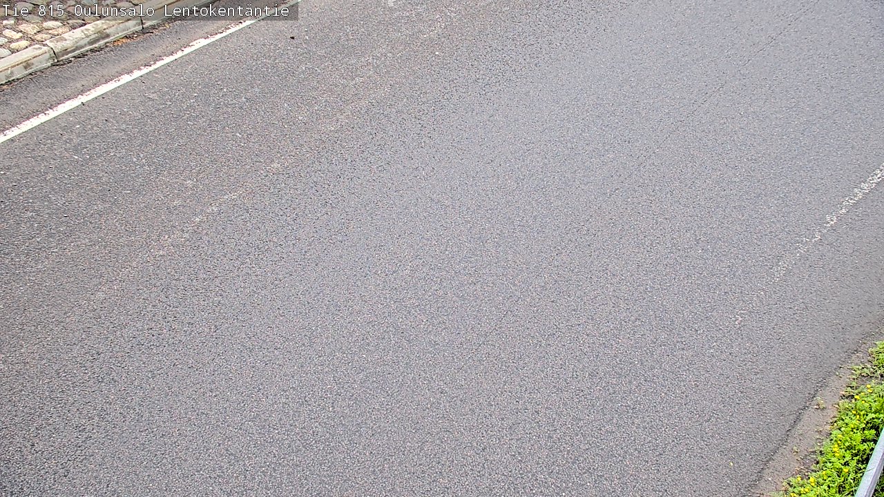 Weather Camera Image Road 816 Oulunsalo, Lentokentäntie, Oulu, Pohjois-Pohjanmaa