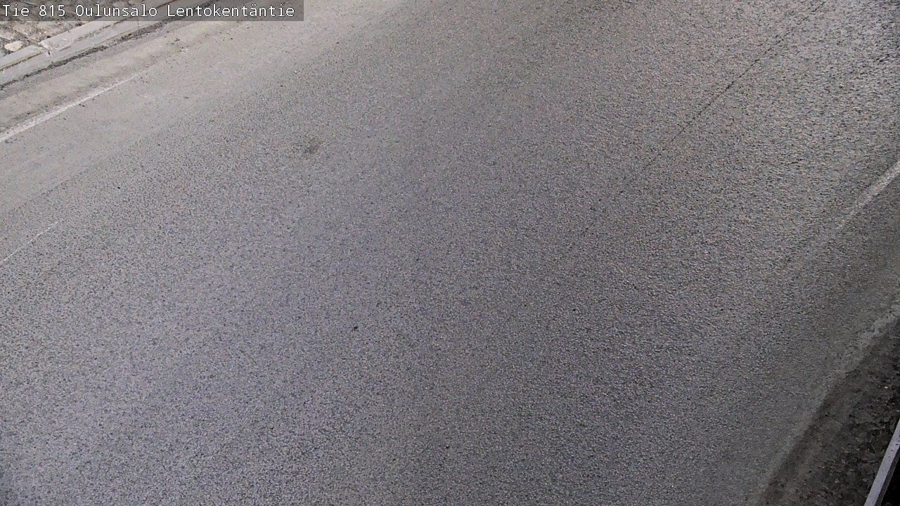 Weather Camera Image Road 816 Oulunsalo, Lentokentäntie, Oulu, Pohjois-Pohjanmaa