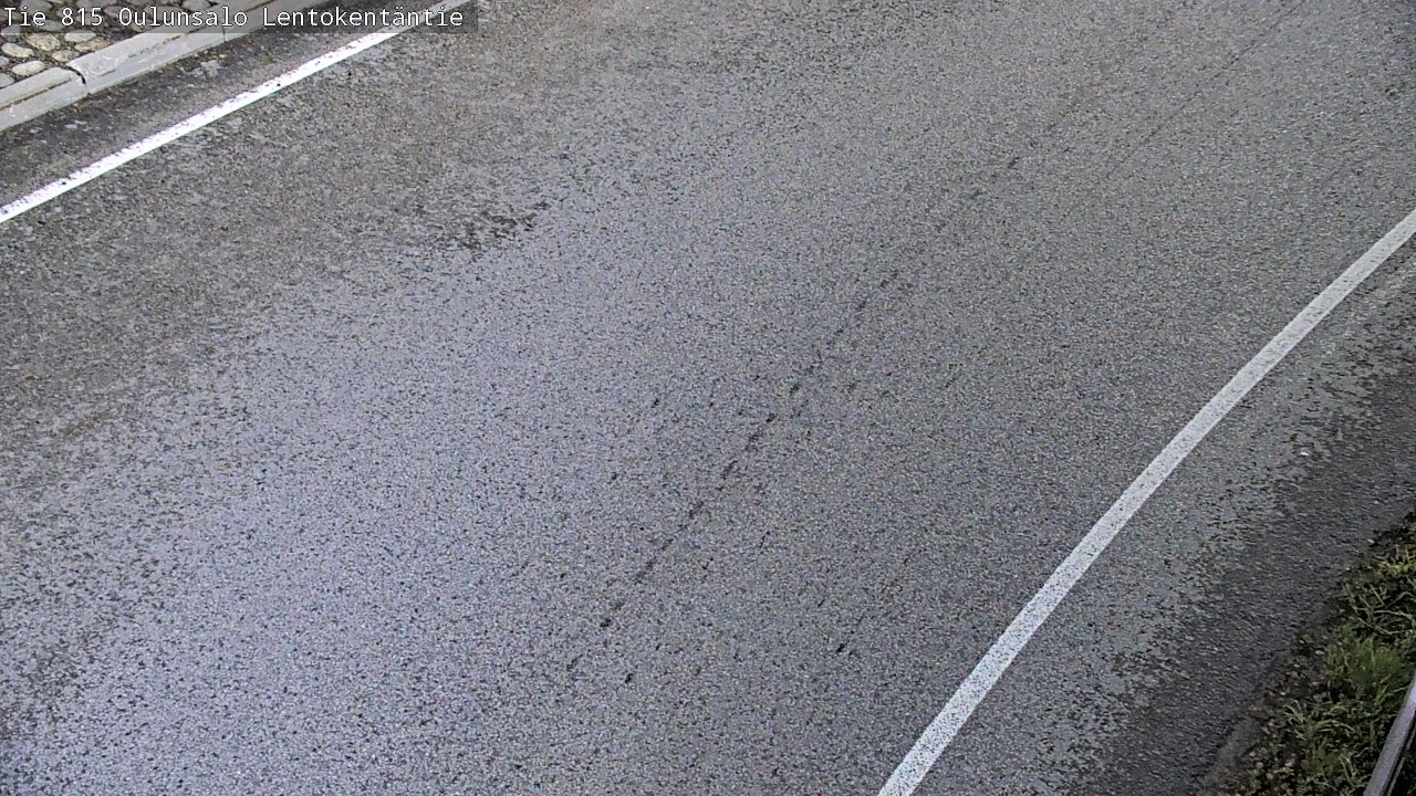 Weather Camera Image Väg 816 Uleåsalo, Lentokentäntie, Oulu, Pohjois-Pohjanmaa