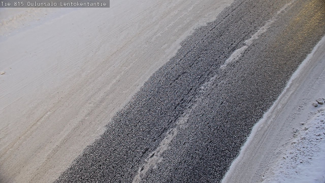 Kelikamerat Kuva Tie 816 Oulunsalo, Lentokentäntie, Oulu, Pohjois-Pohjanmaa