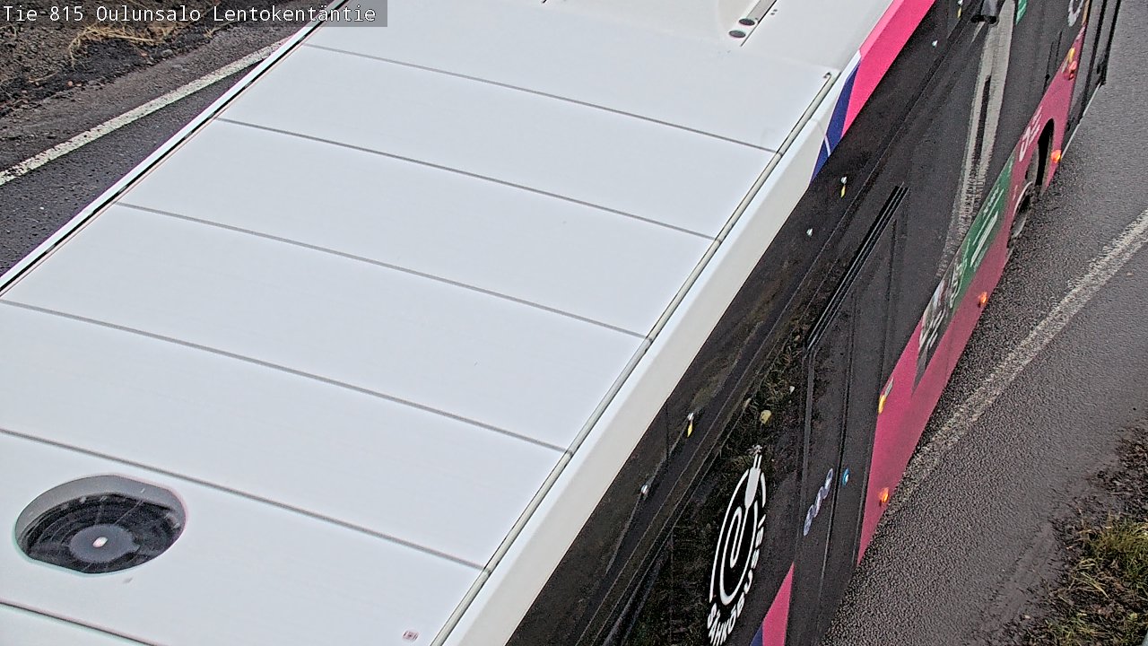 Kelikamerat Kuva Tie 816 Oulunsalo, Lentokentäntie, Oulu, Pohjois-Pohjanmaa