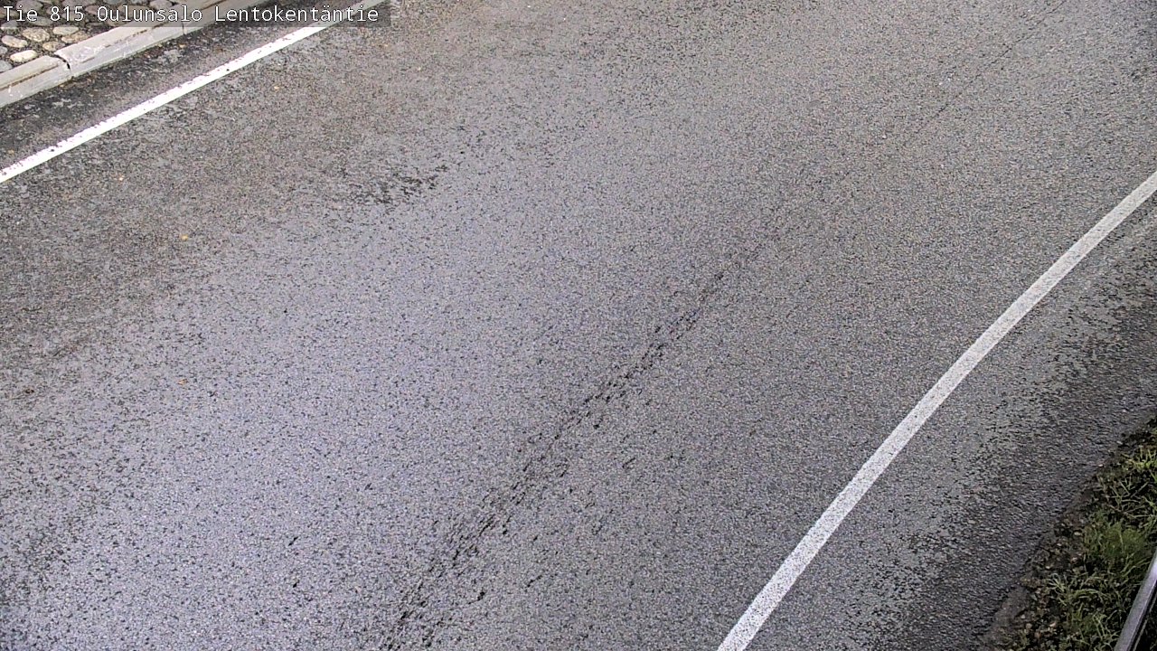 Weather Camera Image Väg 816 Uleåsalo, Lentokentäntie, Oulu, Pohjois-Pohjanmaa