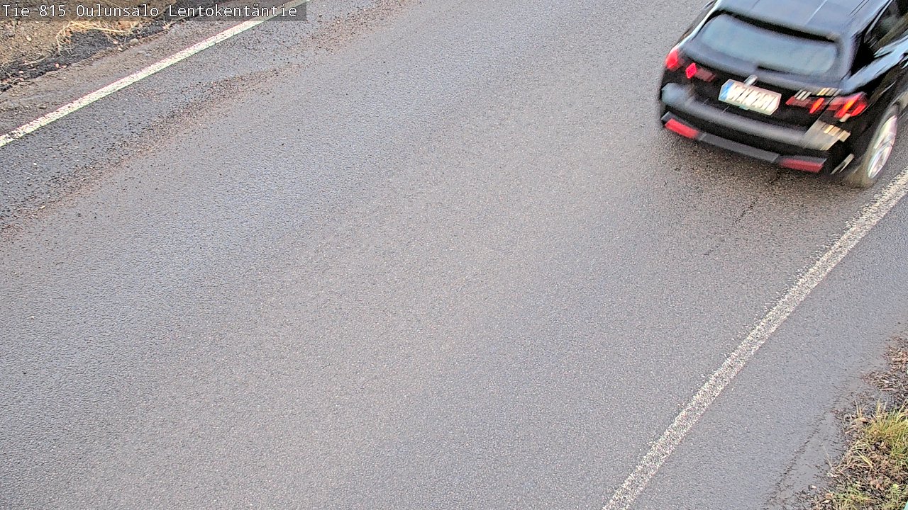 Kelikamerat Kuva Tie 816 Oulunsalo, Lentokentäntie, Oulu, Pohjois-Pohjanmaa