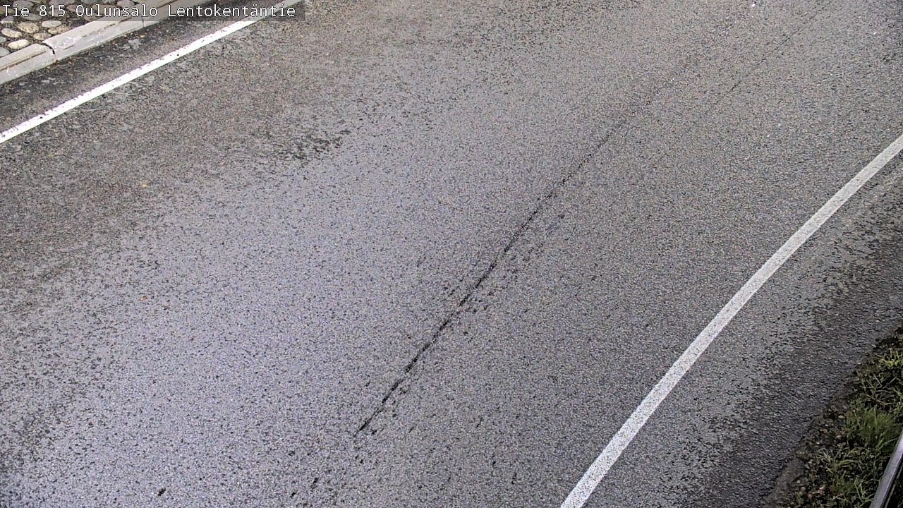 Weather Camera Image Väg 816 Uleåsalo, Lentokentäntie, Oulu, Pohjois-Pohjanmaa