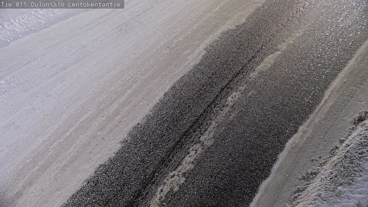 Weather Camera Image Road 816 Oulunsalo, Lentokentäntie, Oulu, Pohjois-Pohjanmaa