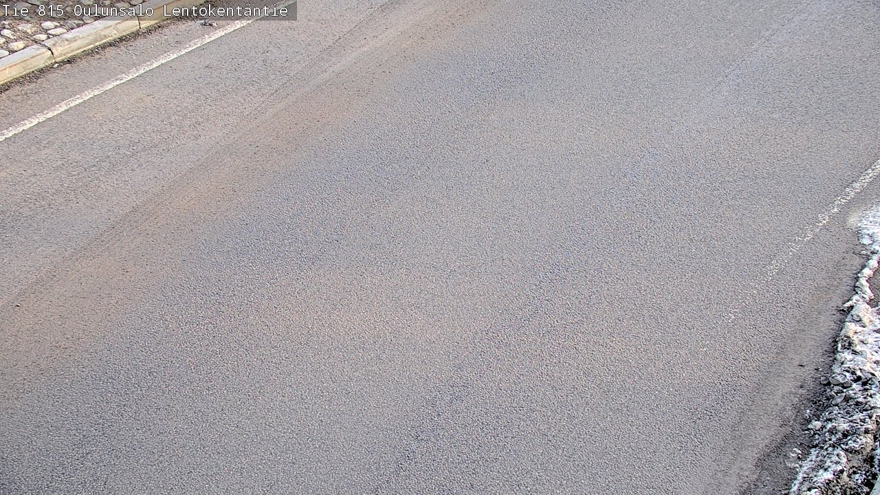 Kelikamerat Kuva Tie 816 Oulunsalo, Lentokentäntie, Oulu, Pohjois-Pohjanmaa