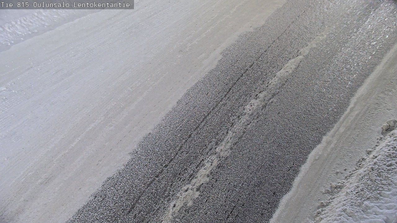 Weather Camera Image Road 816 Oulunsalo, Lentokentäntie, Oulu, Pohjois-Pohjanmaa