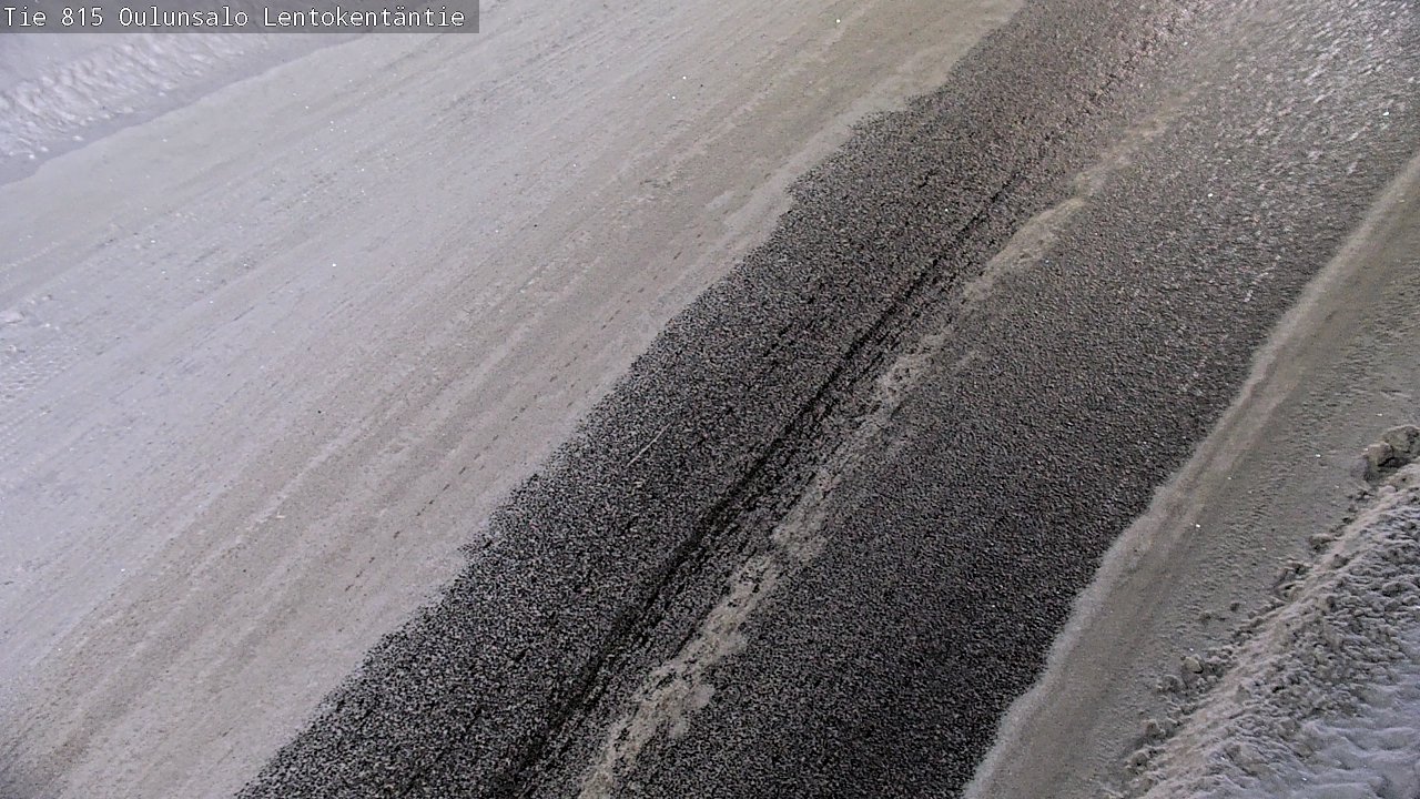 Weather Camera Image Road 816 Oulunsalo, Lentokentäntie, Oulu, Pohjois-Pohjanmaa