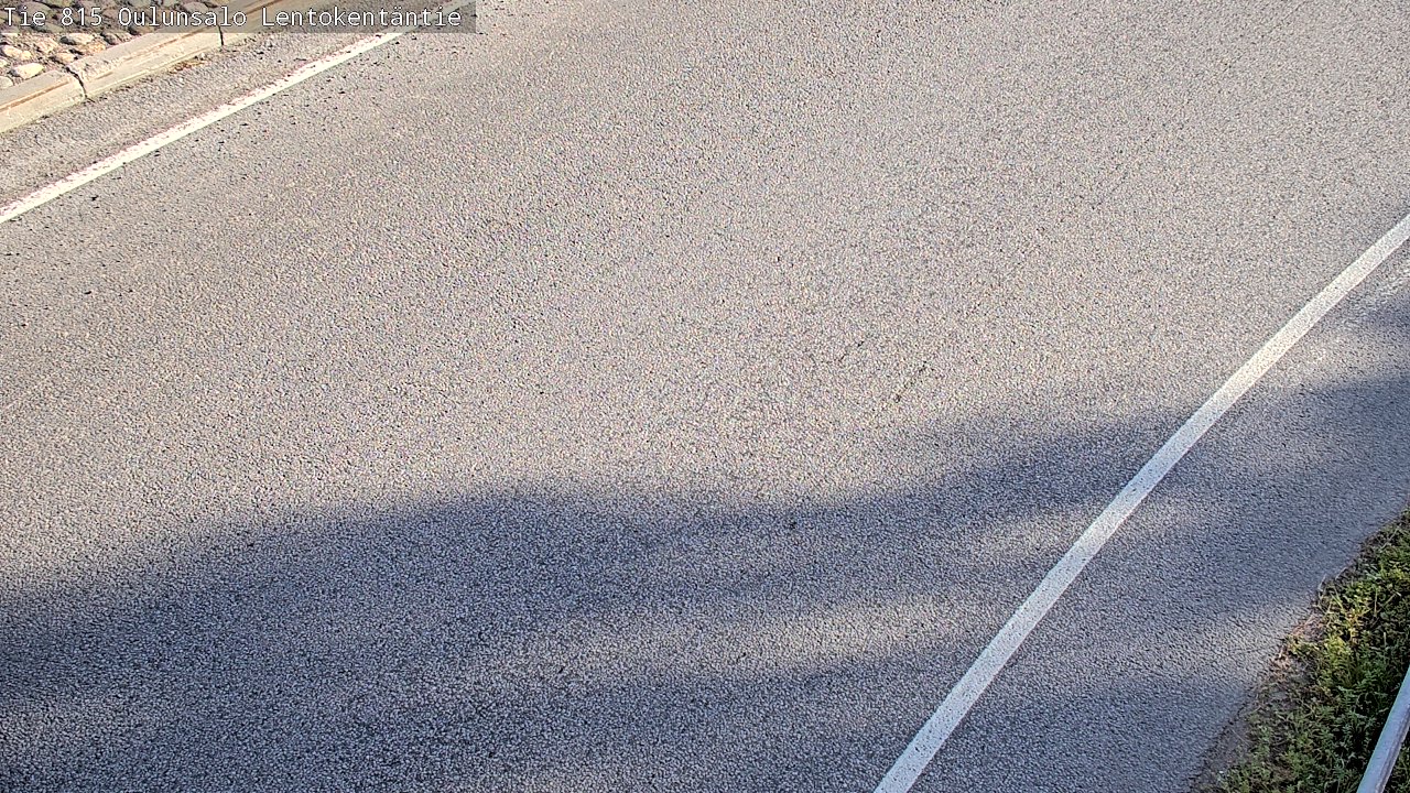 Weather Camera Image Road 816 Oulunsalo, Lentokentäntie, Oulu, Pohjois-Pohjanmaa