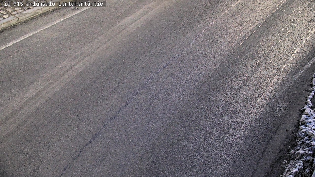 Kelikamerat Kuva Tie 816 Oulunsalo, Lentokentäntie, Oulu, Pohjois-Pohjanmaa