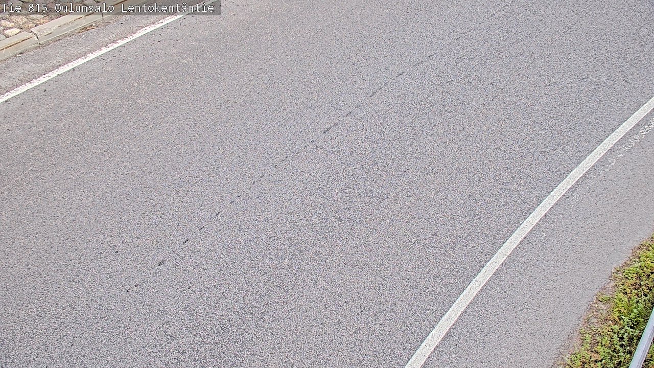Weather Camera Image Road 816 Oulunsalo, Lentokentäntie, Oulu, Pohjois-Pohjanmaa