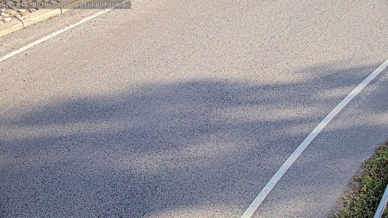 Weather Camera Image Road 816 Oulunsalo, Lentokentäntie, Oulu, Pohjois-Pohjanmaa