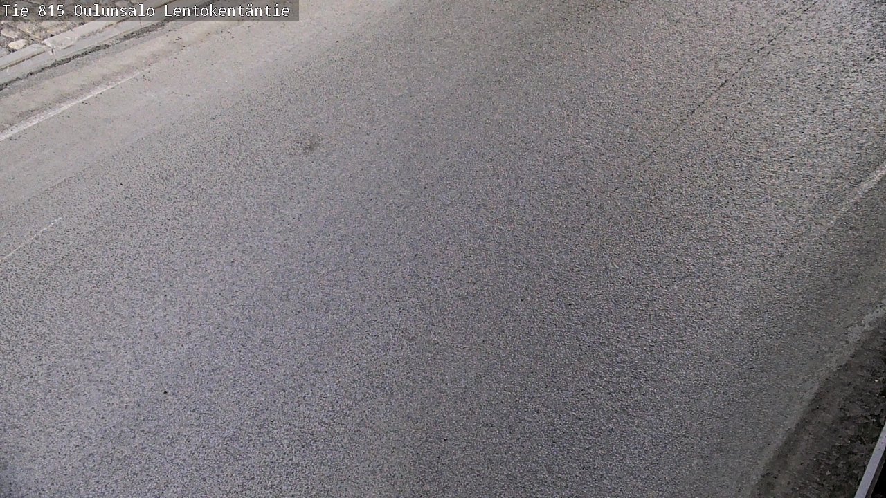 Weather Camera Image Road 816 Oulunsalo, Lentokentäntie, Oulu, Pohjois-Pohjanmaa