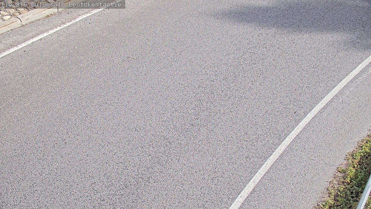 Weather Camera Image Road 816 Oulunsalo, Lentokentäntie, Oulu, Pohjois-Pohjanmaa