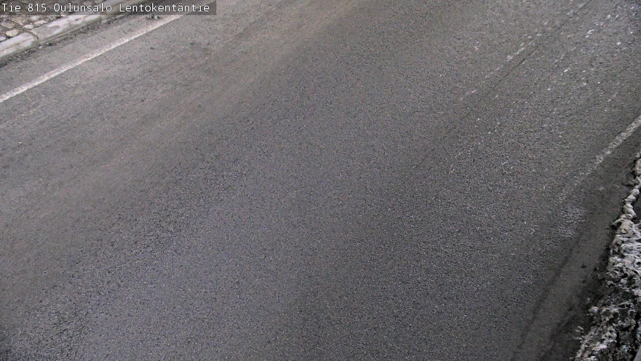 Kelikamerat Kuva Tie 816 Oulunsalo, Lentokentäntie, Oulu, Pohjois-Pohjanmaa