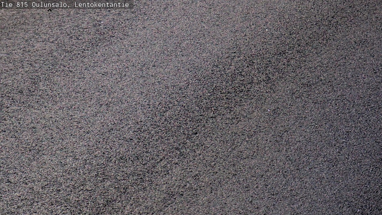 Weather Camera Image Road 816 Oulunsalo, Lentokentäntie, Oulu, Pohjois-Pohjanmaa