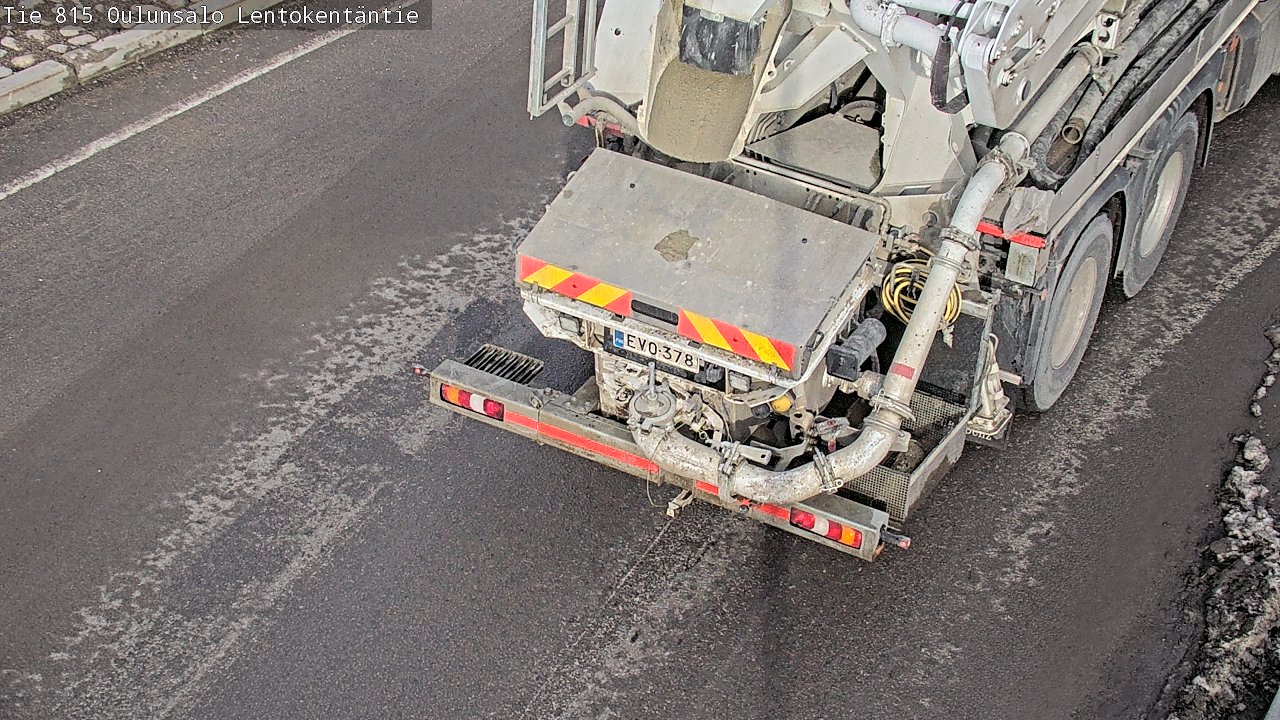 Kelikamerat Kuva Tie 816 Oulunsalo, Lentokentäntie, Oulu, Pohjois-Pohjanmaa