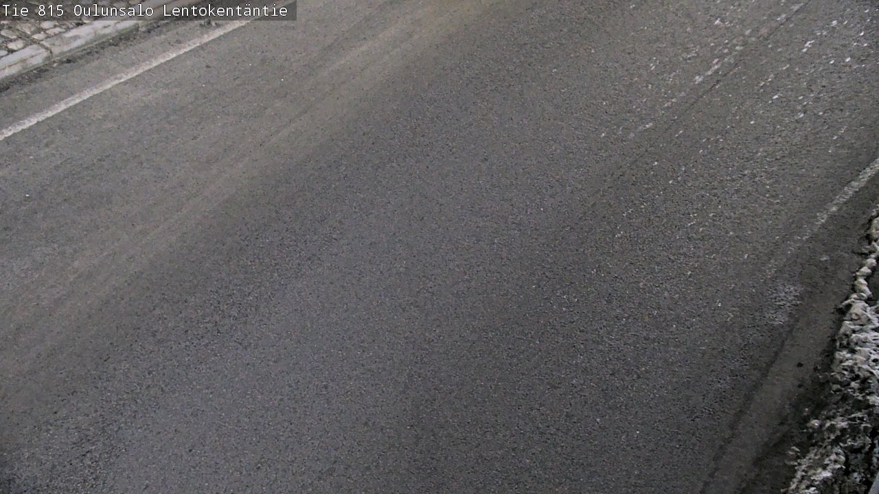 Kelikamerat Kuva Tie 816 Oulunsalo, Lentokentäntie, Oulu, Pohjois-Pohjanmaa