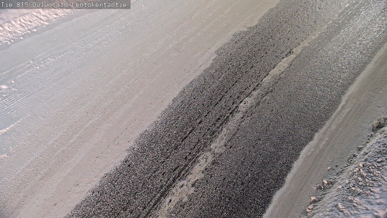 Weather Camera Image Road 816 Oulunsalo, Lentokentäntie, Oulu, Pohjois-Pohjanmaa