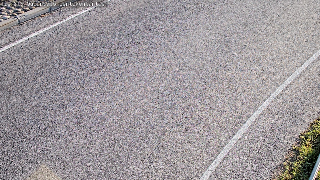 Weather Camera Image Road 816 Oulunsalo, Lentokentäntie, Oulu, Pohjois-Pohjanmaa