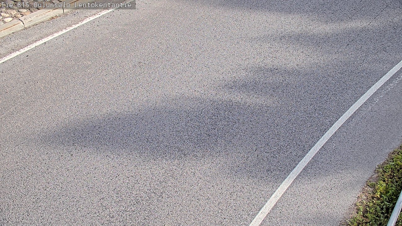 Weather Camera Image Road 816 Oulunsalo, Lentokentäntie, Oulu, Pohjois-Pohjanmaa