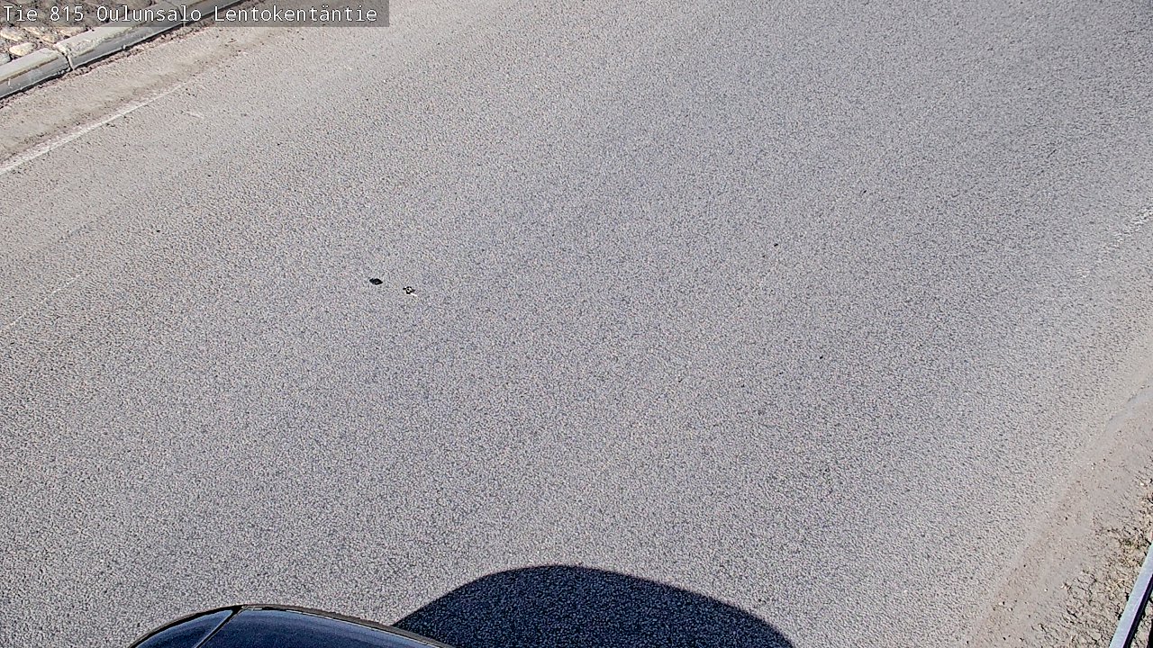 Weather Camera Image Väg 816 Uleåsalo, Lentokentäntie, Oulu, Pohjois-Pohjanmaa
