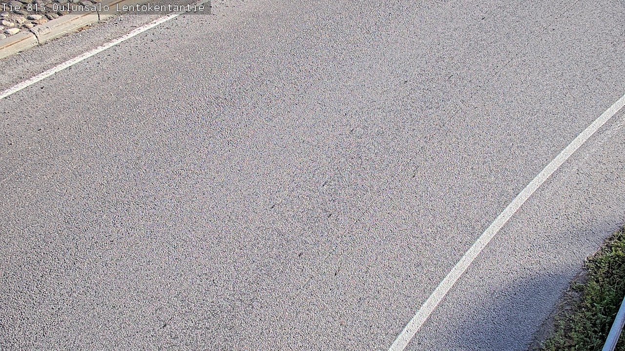 Weather Camera Image Road 816 Oulunsalo, Lentokentäntie, Oulu, Pohjois-Pohjanmaa