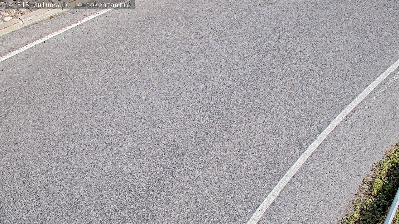 Weather Camera Image Road 816 Oulunsalo, Lentokentäntie, Oulu, Pohjois-Pohjanmaa