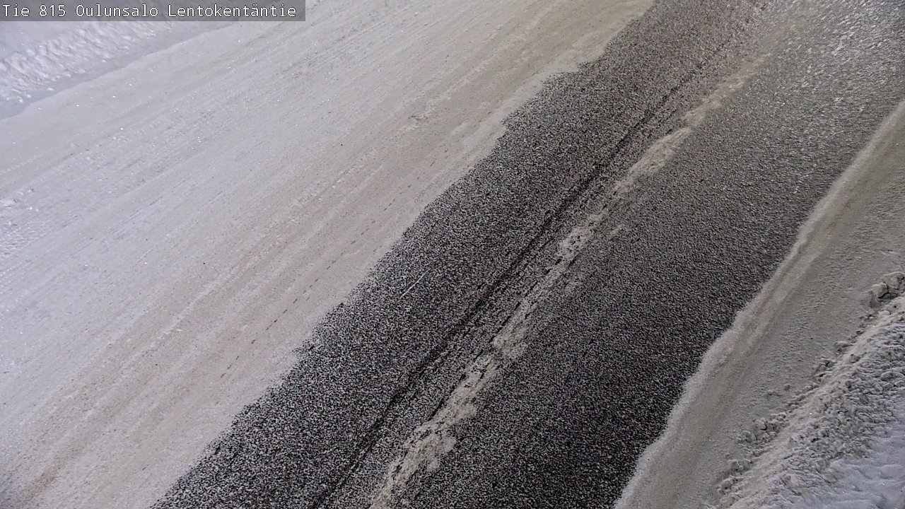 Weather Camera Image Road 816 Oulunsalo, Lentokentäntie, Oulu, Pohjois-Pohjanmaa