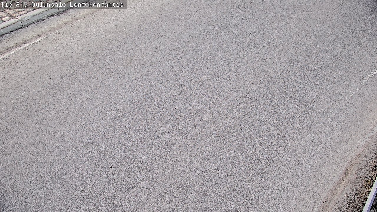 Weather Camera Image Väg 816 Uleåsalo, Lentokentäntie, Oulu, Pohjois-Pohjanmaa
