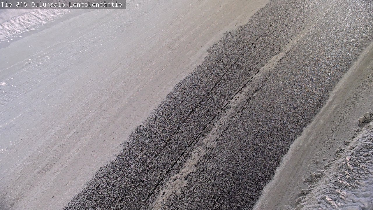 Weather Camera Image Road 816 Oulunsalo, Lentokentäntie, Oulu, Pohjois-Pohjanmaa