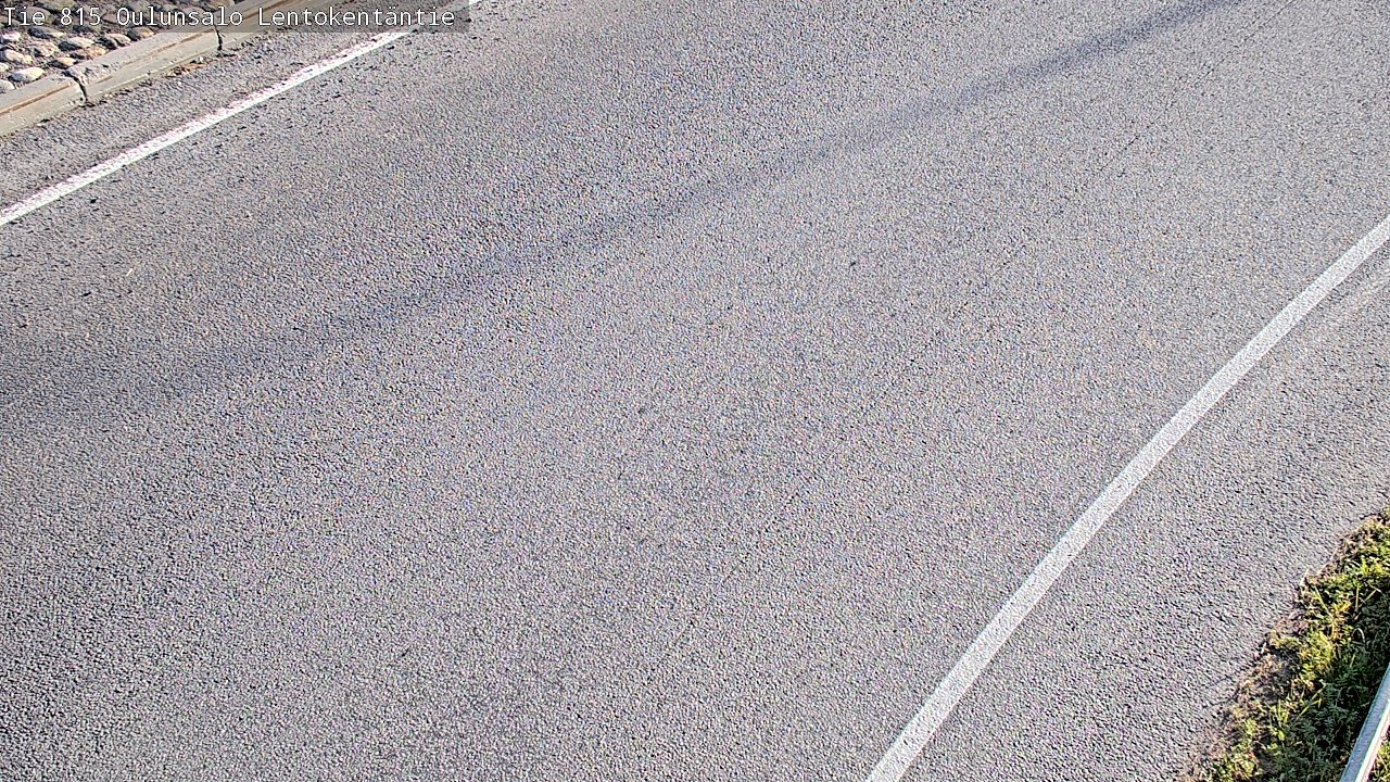 Weather Camera Image Road 816 Oulunsalo, Lentokentäntie, Oulu, Pohjois-Pohjanmaa