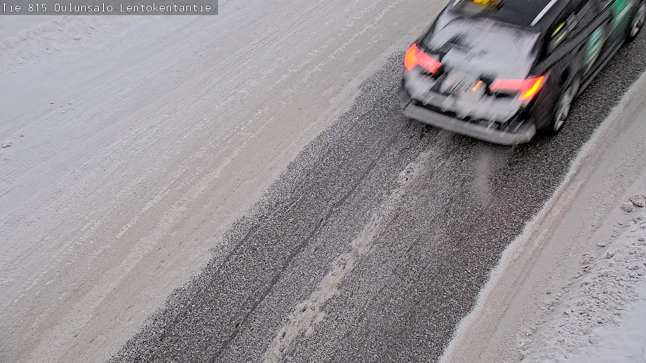Weather Camera Image Road 816 Oulunsalo, Lentokentäntie, Oulu, Pohjois-Pohjanmaa