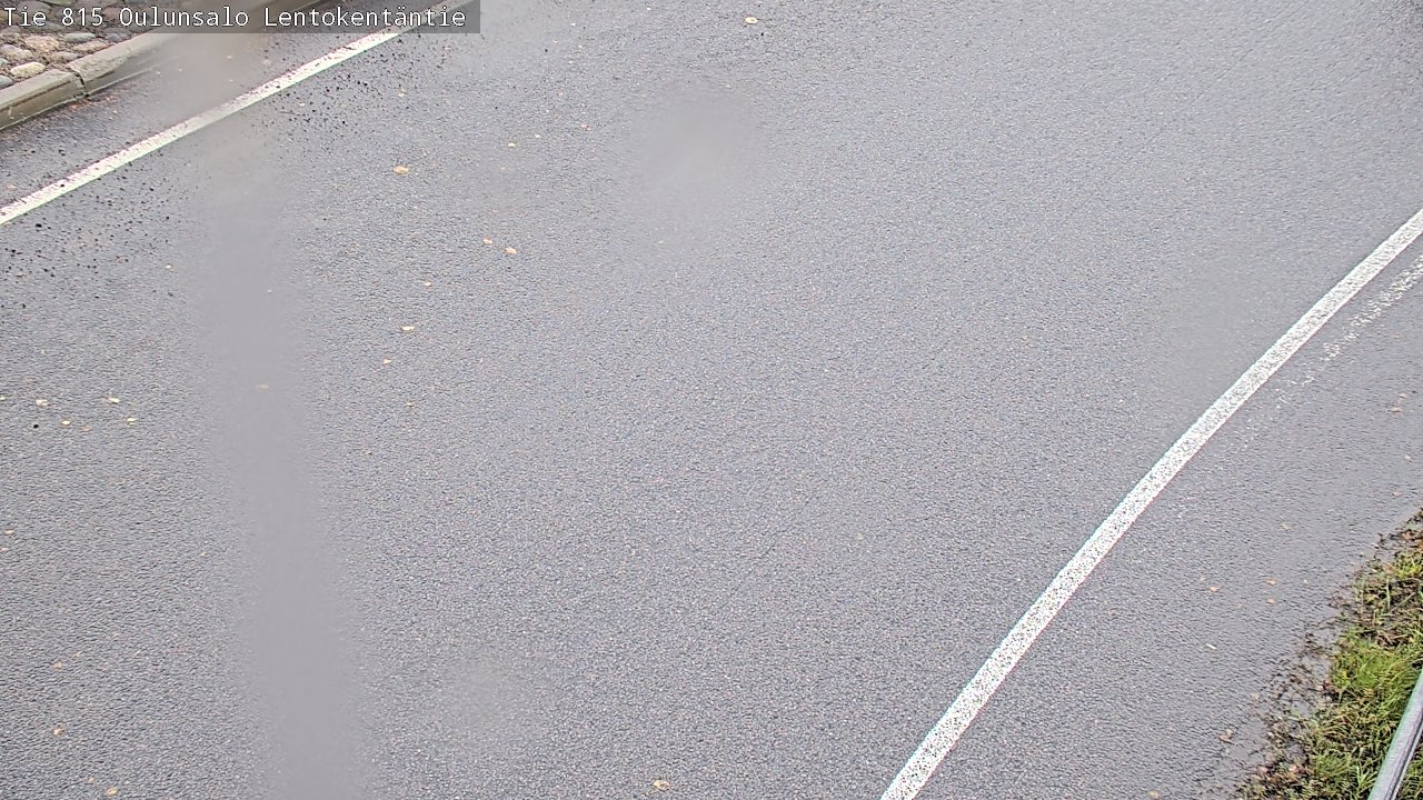 Weather Camera Image Road 816 Oulunsalo, Lentokentäntie, Oulu, Pohjois-Pohjanmaa