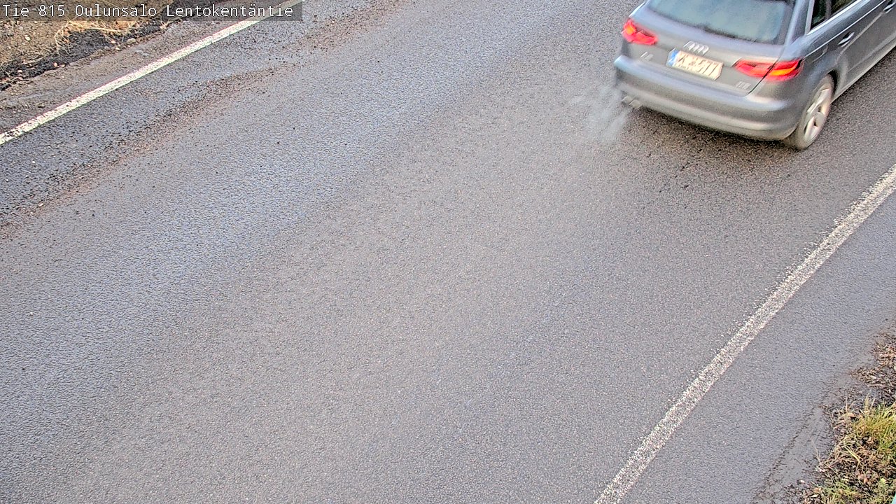 Kelikamerat Kuva Tie 816 Oulunsalo, Lentokentäntie, Oulu, Pohjois-Pohjanmaa