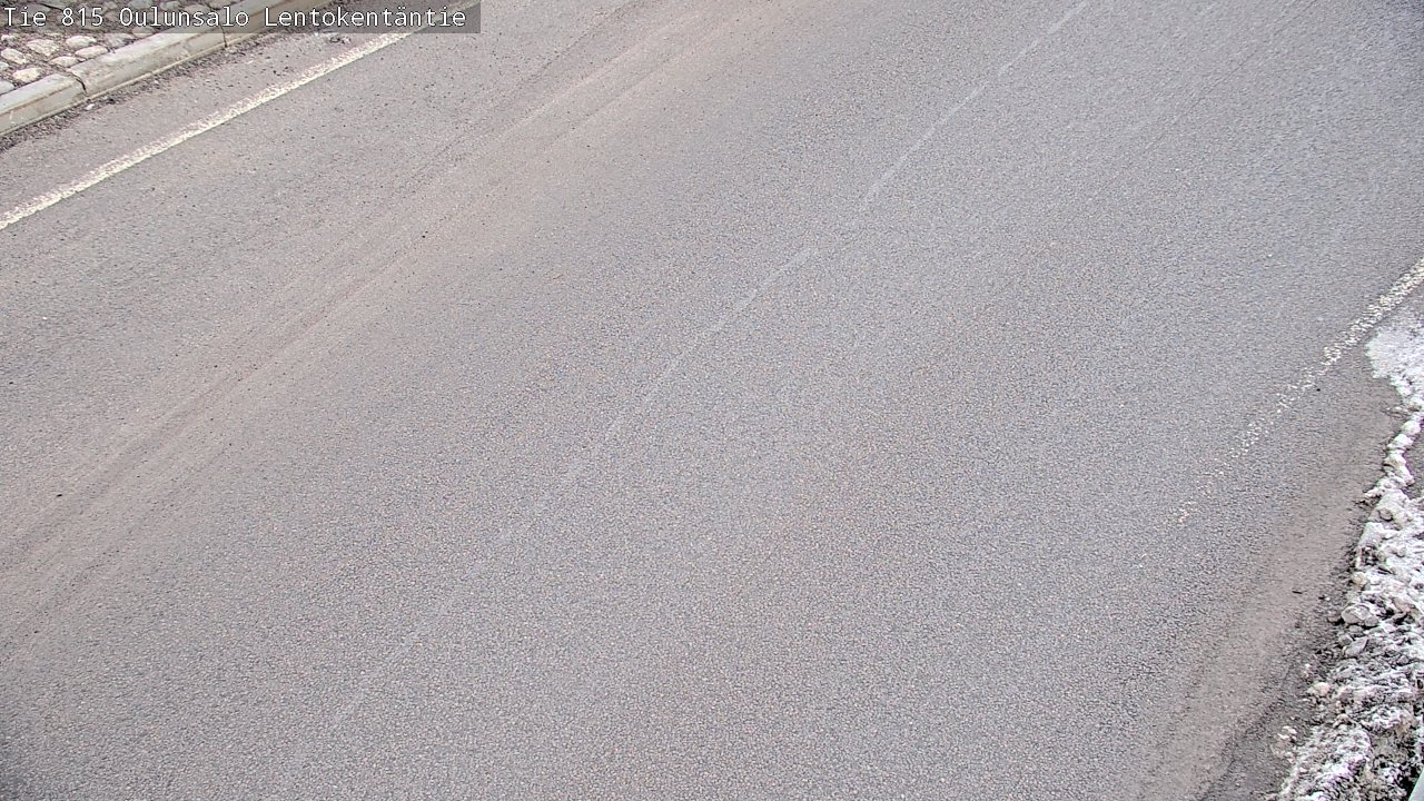 Kelikamerat Kuva Tie 816 Oulunsalo, Lentokentäntie, Oulu, Pohjois-Pohjanmaa