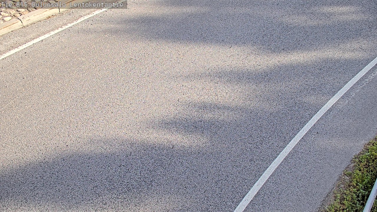 Weather Camera Image Road 816 Oulunsalo, Lentokentäntie, Oulu, Pohjois-Pohjanmaa