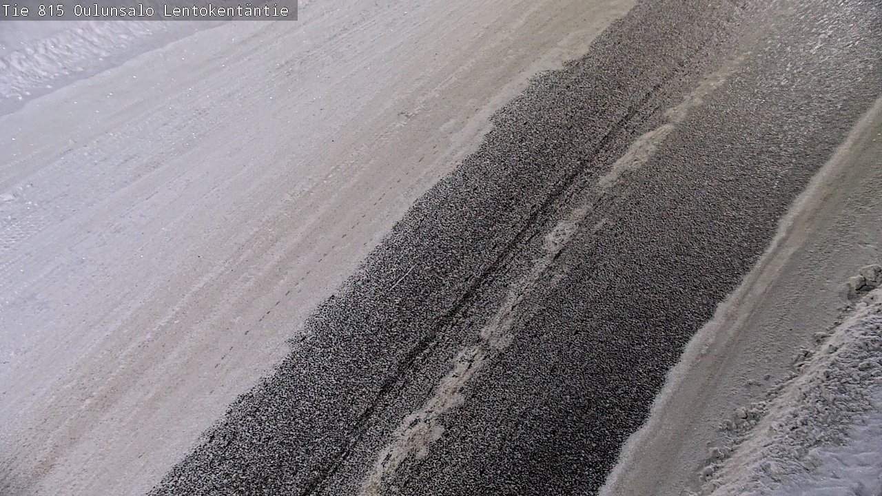 Weather Camera Image Road 816 Oulunsalo, Lentokentäntie, Oulu, Pohjois-Pohjanmaa