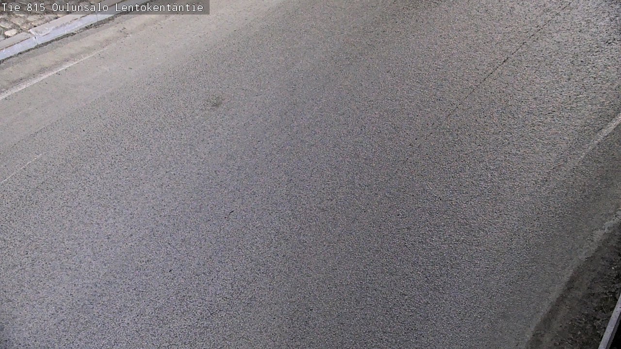 Weather Camera Image Road 816 Oulunsalo, Lentokentäntie, Oulu, Pohjois-Pohjanmaa