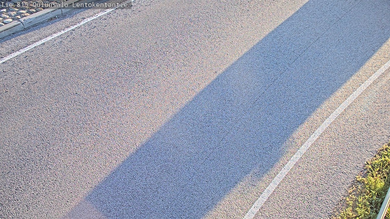 Weather Camera Image Road 816 Oulunsalo, Lentokentäntie, Oulu, Pohjois-Pohjanmaa