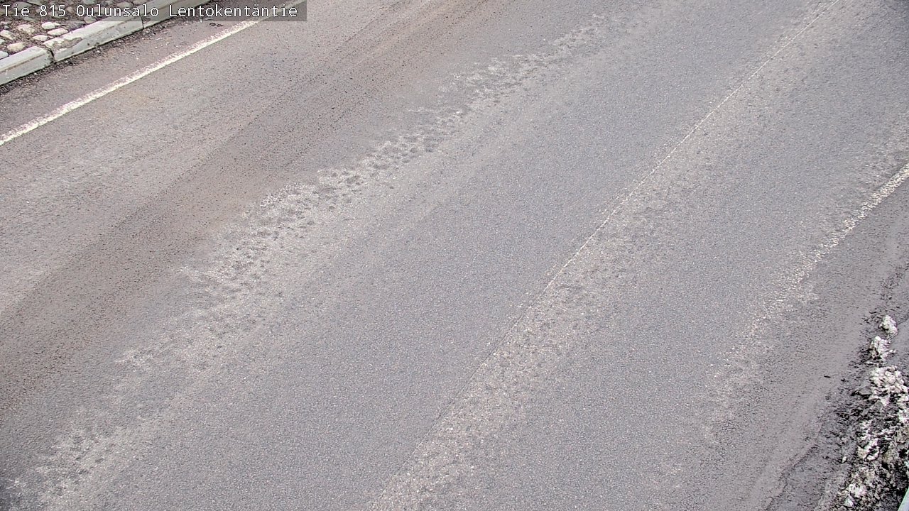 Weather Camera Image Road 816 Oulunsalo, Lentokentäntie, Oulu, Pohjois-Pohjanmaa