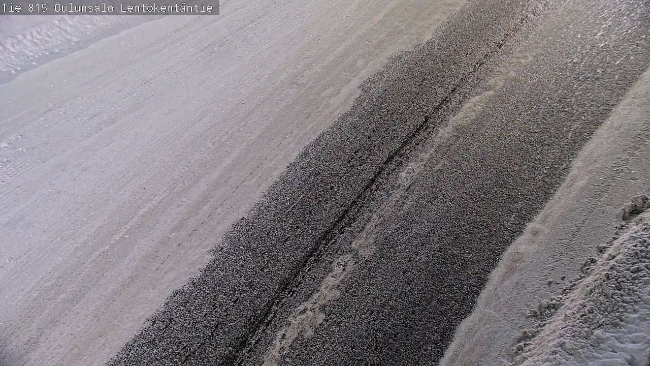 Weather Camera Image Road 816 Oulunsalo, Lentokentäntie, Oulu, Pohjois-Pohjanmaa