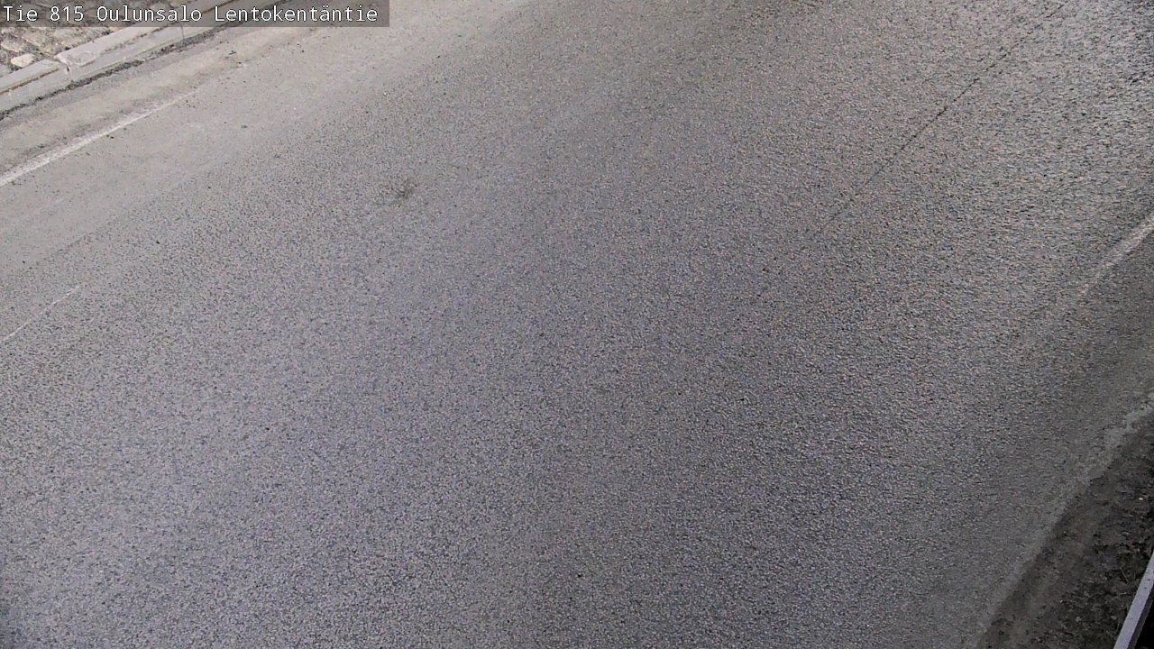 Weather Camera Image Road 816 Oulunsalo, Lentokentäntie, Oulu, Pohjois-Pohjanmaa