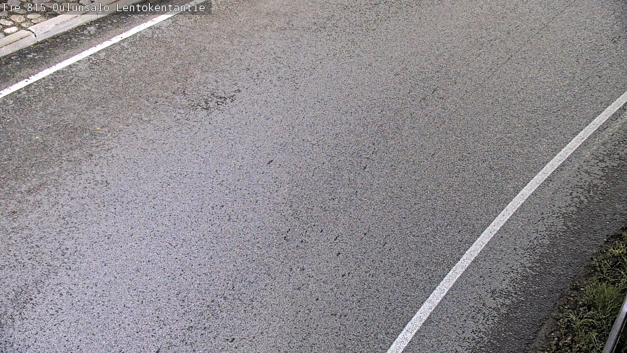 Weather Camera Image Väg 816 Uleåsalo, Lentokentäntie, Oulu, Pohjois-Pohjanmaa