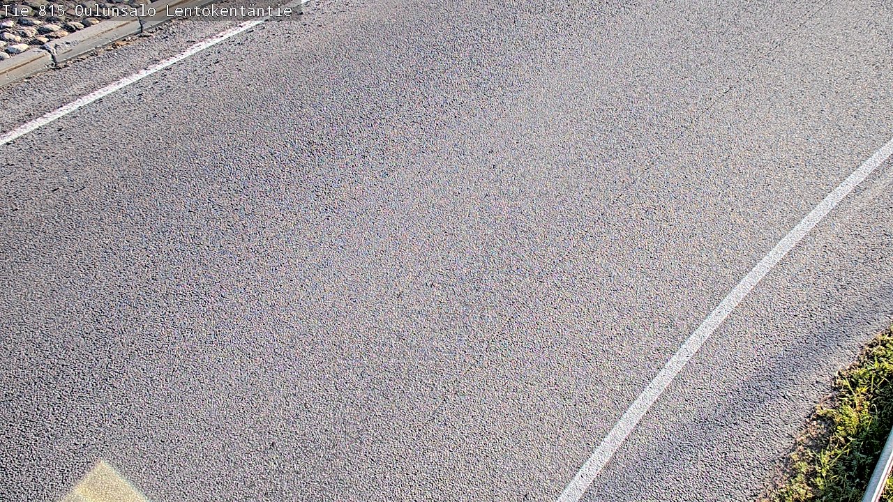 Weather Camera Image Road 816 Oulunsalo, Lentokentäntie, Oulu, Pohjois-Pohjanmaa