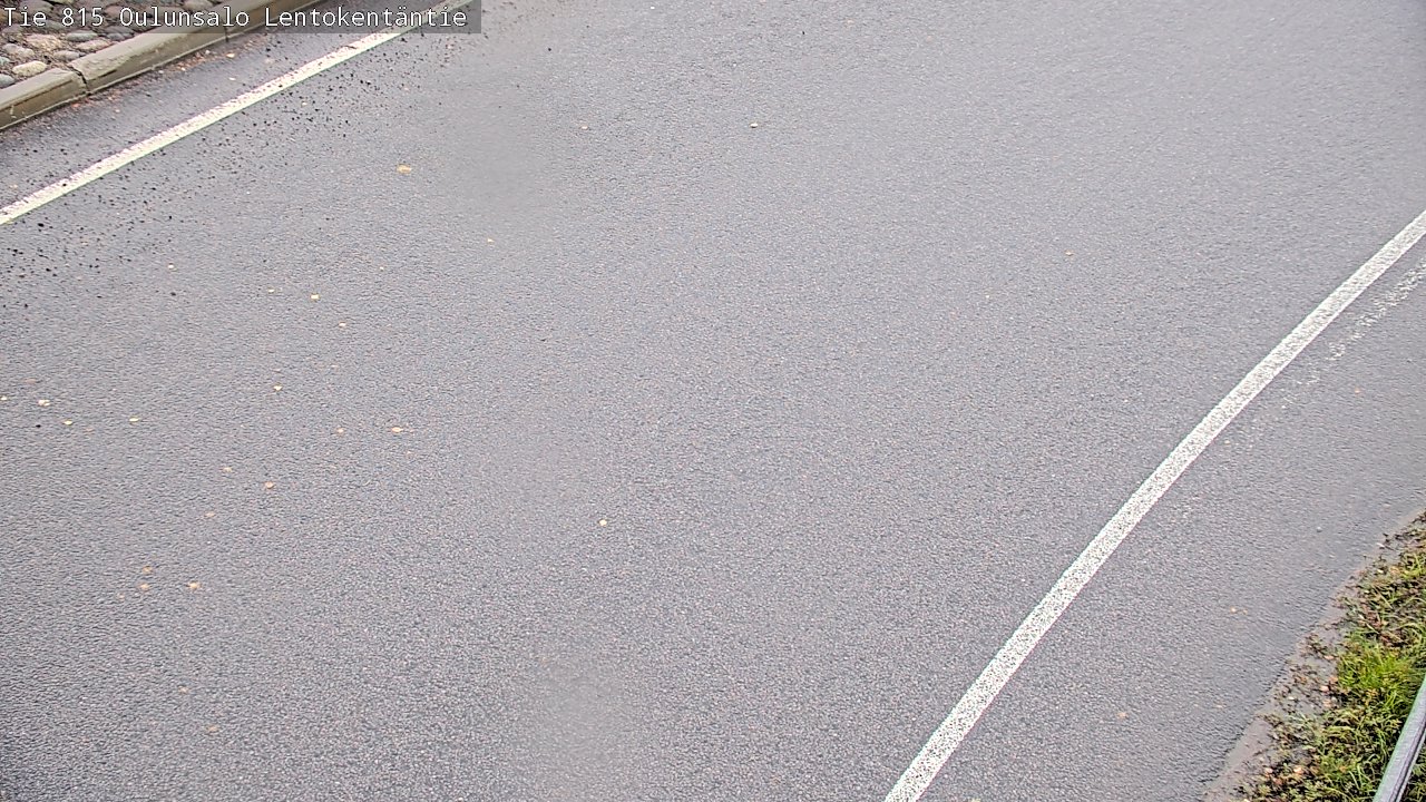 Weather Camera Image Väg 816 Uleåsalo, Lentokentäntie, Oulu, Pohjois-Pohjanmaa