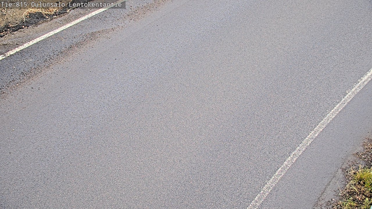 Kelikamerat Kuva Tie 816 Oulunsalo, Lentokentäntie, Oulu, Pohjois-Pohjanmaa