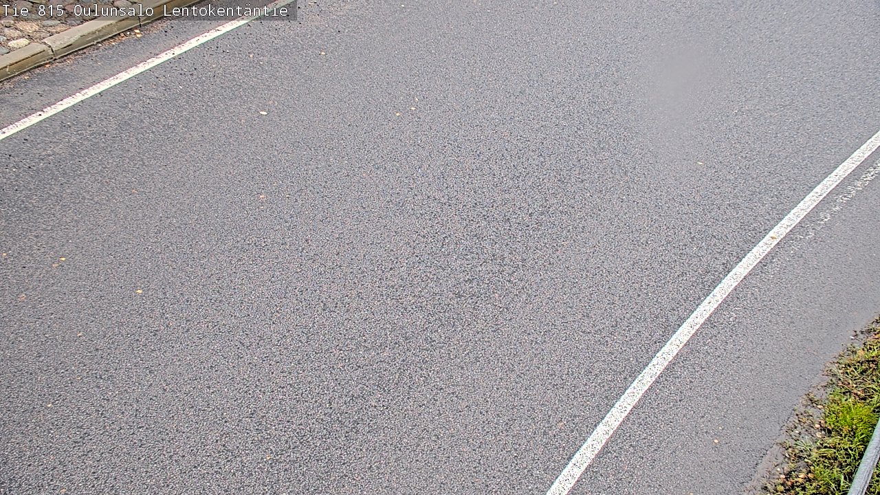 Weather Camera Image Väg 816 Uleåsalo, Lentokentäntie, Oulu, Pohjois-Pohjanmaa